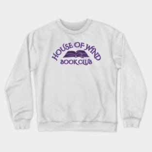 ACOTAR House of Wind Book Club Purple Crewneck Sweatshirt